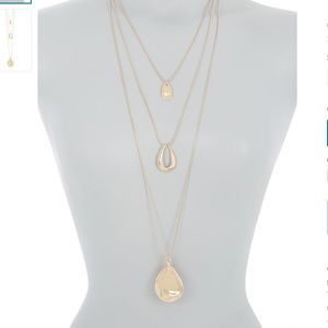 14th & Union 3-Layer Organic Pendant Necklace